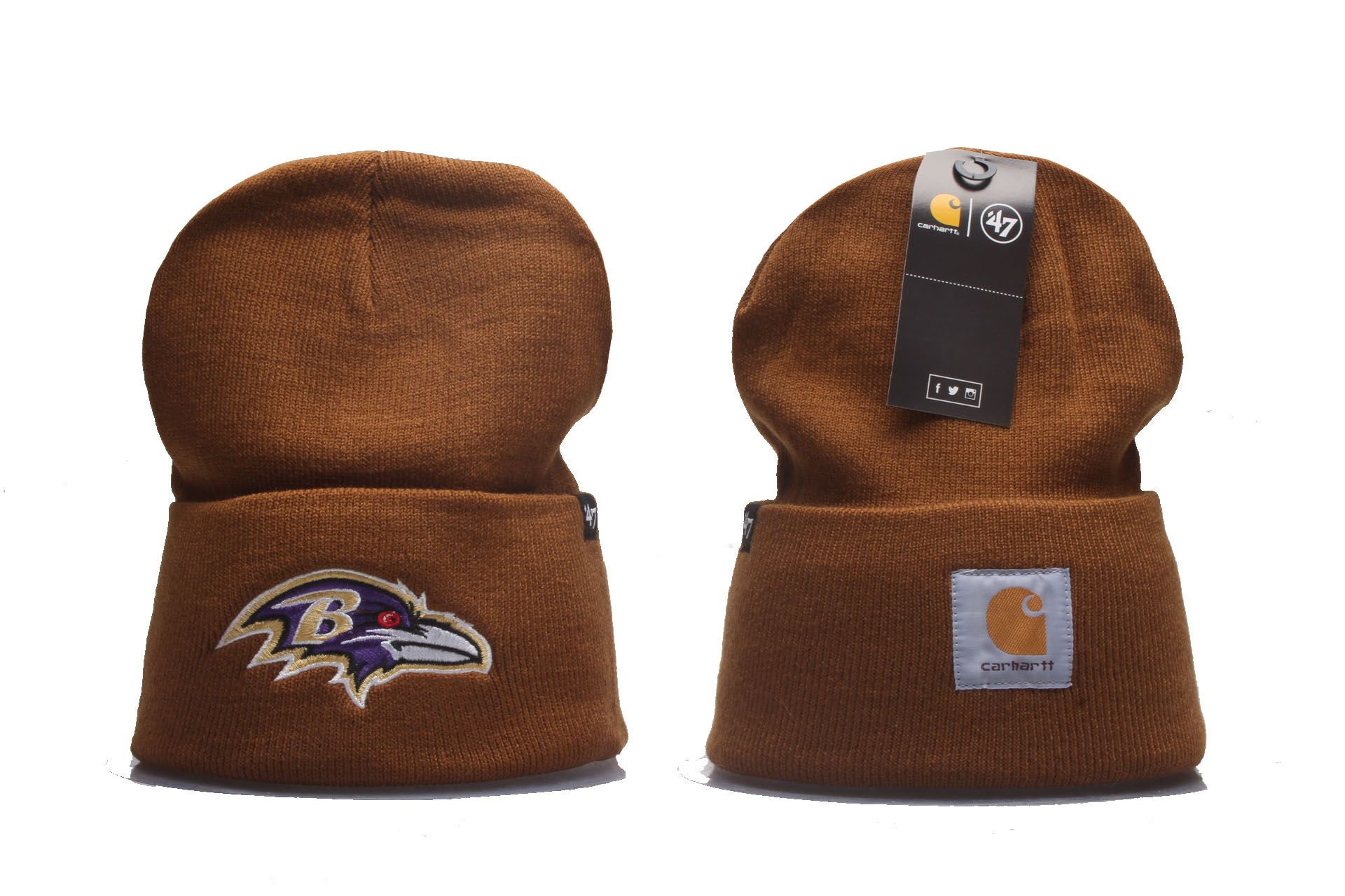 2023 NFL Baltimore Ravens beanies ypmy